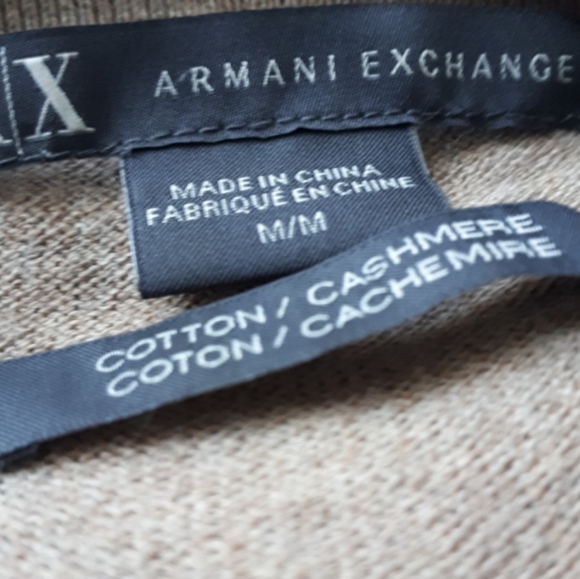 Armani Exchange Cotton Cashmere Cardigan - Picture 9 of 12